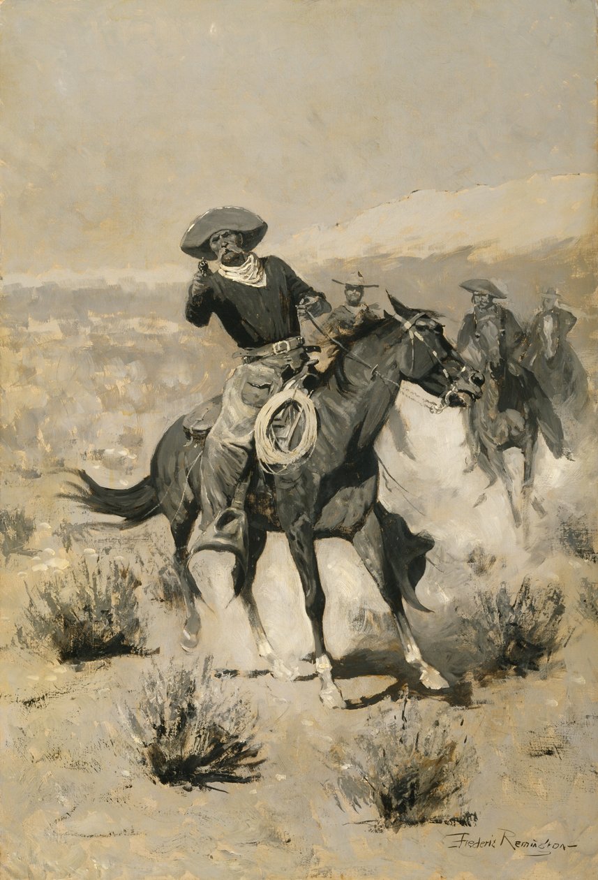 أيام على المدى (Hands Up) c.1902 بواسطة فريدريك ريمنجتون