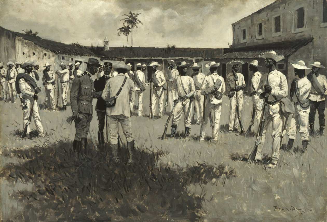 حل جيش غوميز ، 1899 بواسطة فريدريك ريمنجتون