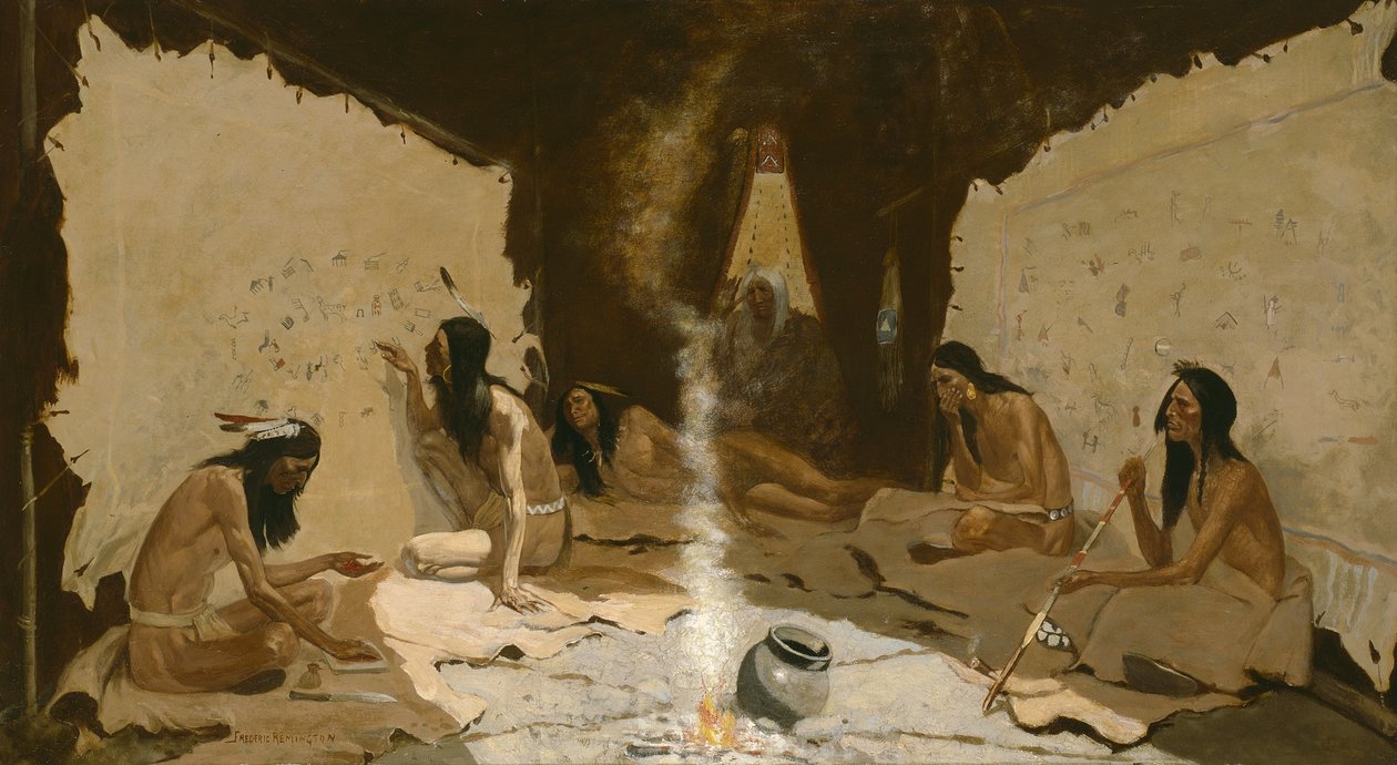 مؤرخو القبيلة ، 1890-1899 بواسطة فريدريك ريمنجتون