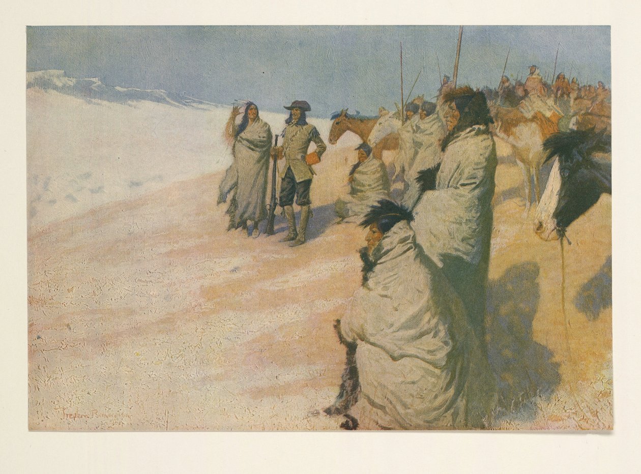 لا فيريندري من كوليرز ويكلي ، حانة. 1906 بواسطة فريدريك ريمنجتون