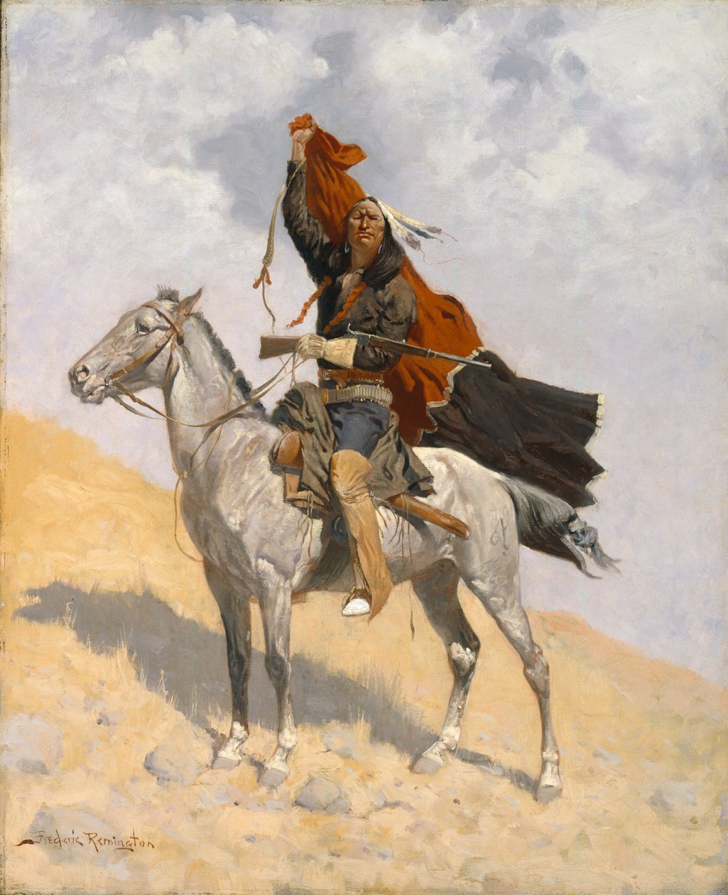 إشارة البطانية ، c.1896 بواسطة فريدريك ريمنجتون