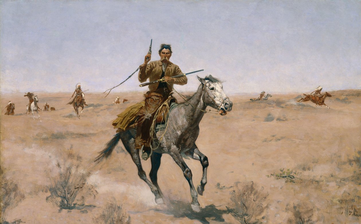 الرحلة (رائد حكيم فرشاة) 1895 بواسطة فريدريك ريمنجتون