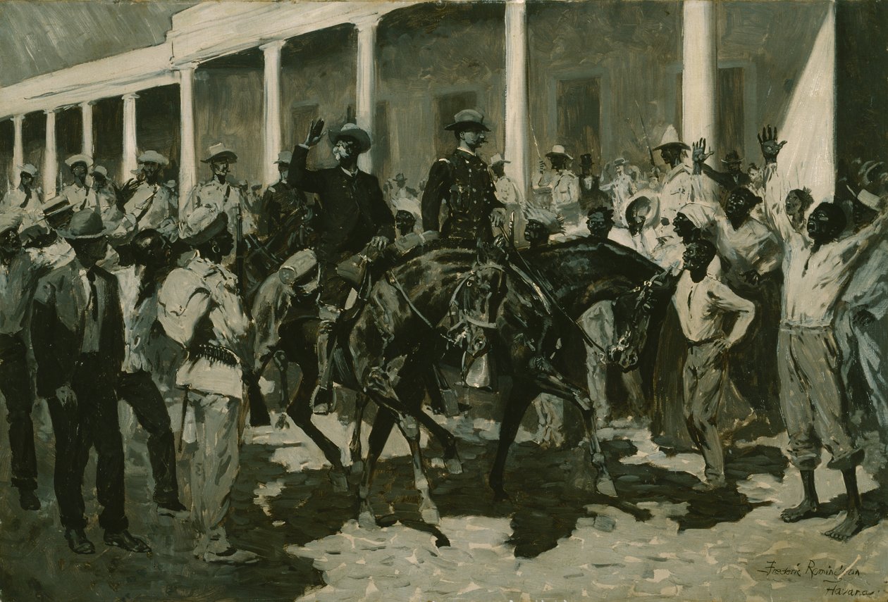 عودة جوميز إلى هافانا ، 1899 بواسطة فريدريك ريمنجتون