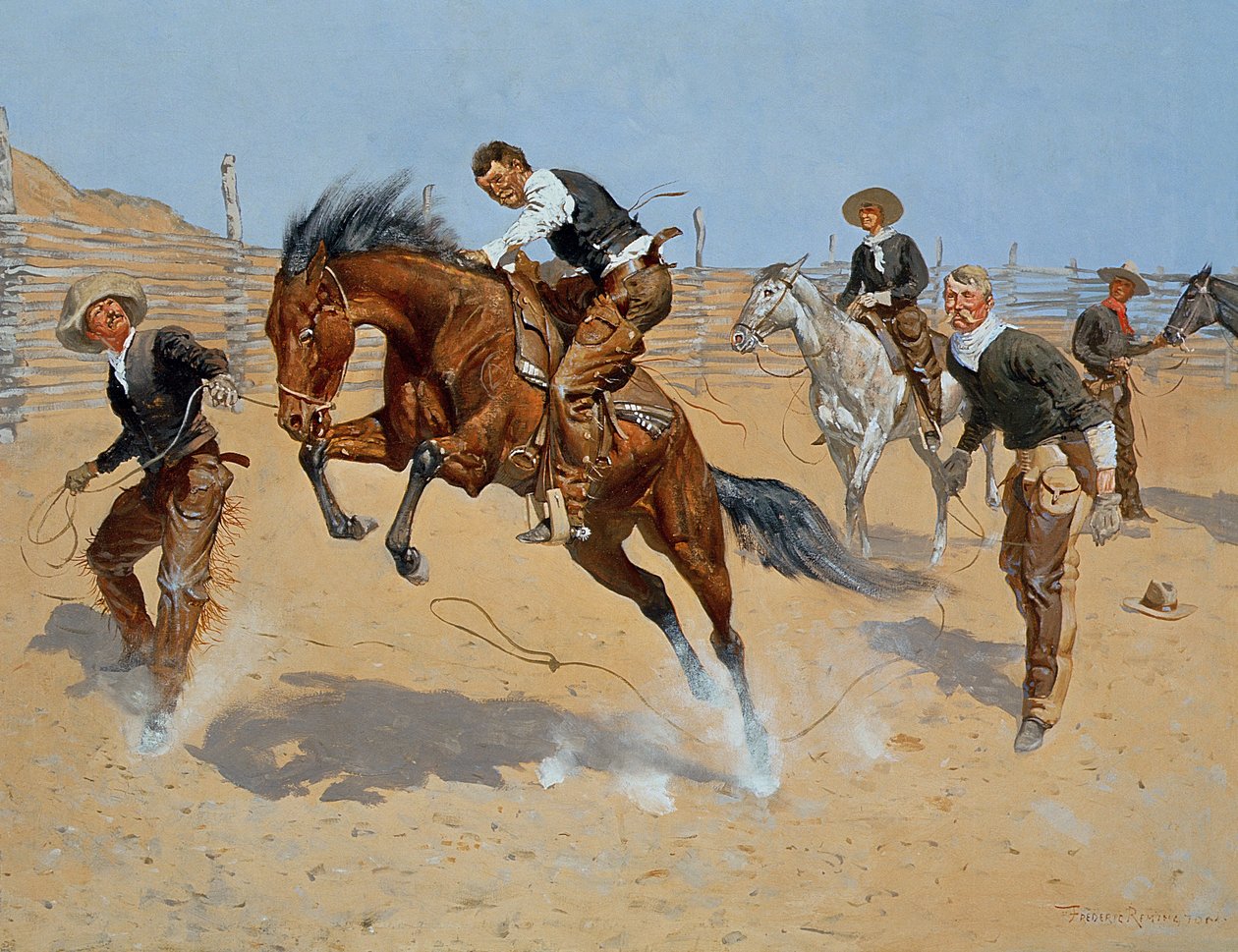 اقلبه فضفاض ، بيل ، 1893 (زيت على قماش) بواسطة فريدريك ريمنجتون