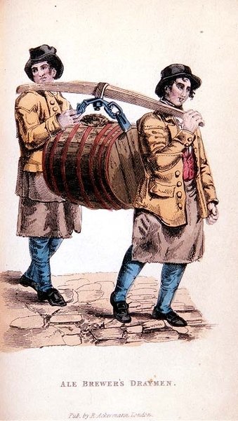 The Ale Brewers Draymen من عالم أكرمان المصغر بواسطة فريدريك شوبرل
