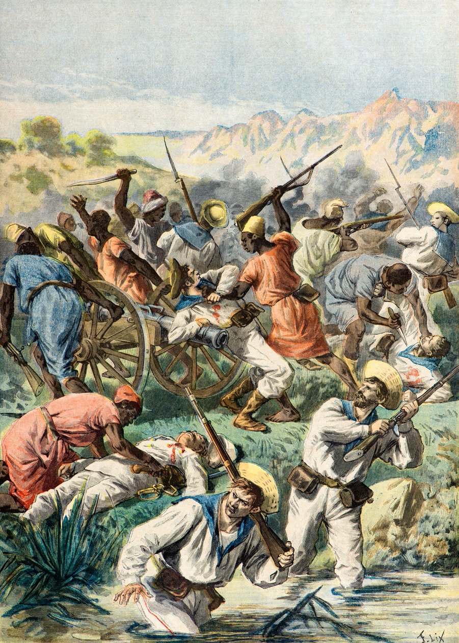 مذبحة الجنود الإنجليز بواسطة فريدريك ثيودور ليكس