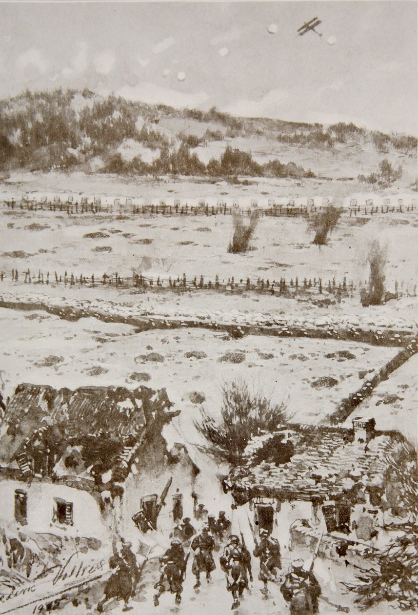 الهجوم على هيل 60 ، من "عام 1915: سجل الإنجازات والأحداث البارزة" ، 1915 بواسطة فريدريك فيليرز