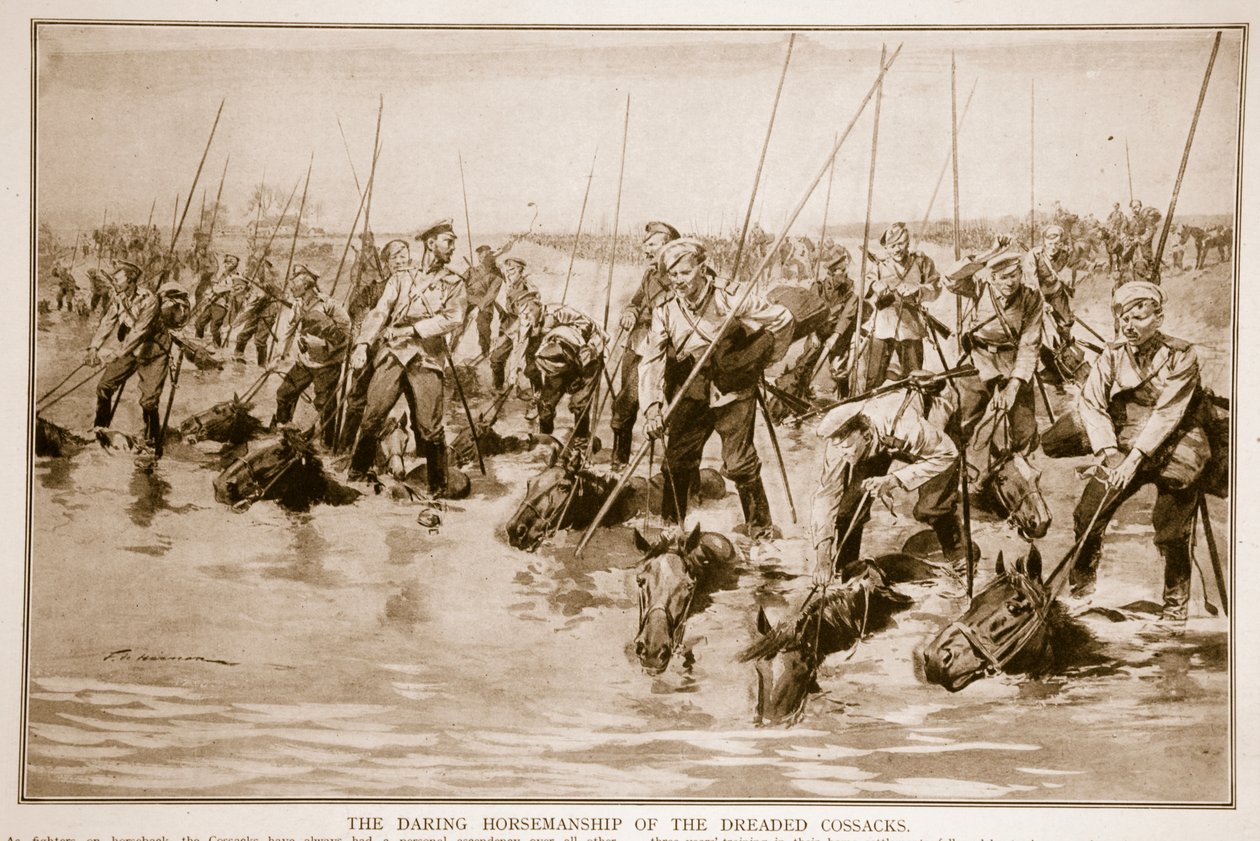الفروسية الجريئة للقوزاق اللعينين ، 1914-1919 بواسطة فريدريك دي هاينين