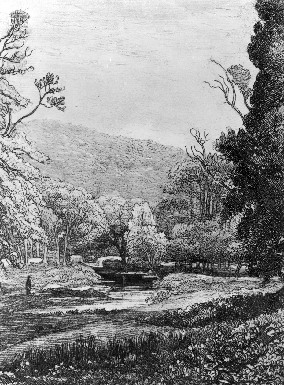 في Werrington Park ، 1823 بواسطة فريدريك كريستيان لويس