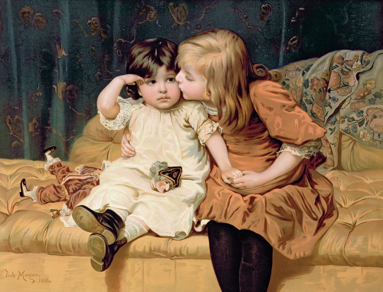 لا يهم ، من Pears السنوي ، 1884 (chromolitho) بواسطة فريدريك مورغان