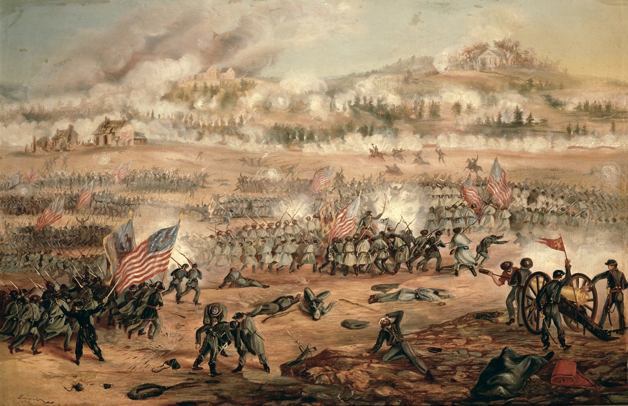 The Union attack on Marye
