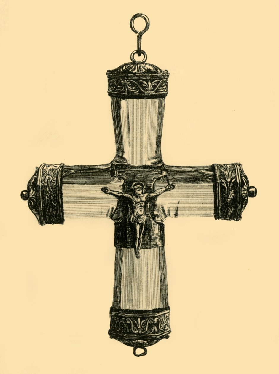 صليب كريستال ، c1550 ، 1881. بواسطة فريدريك ألبرت سلوكومبي