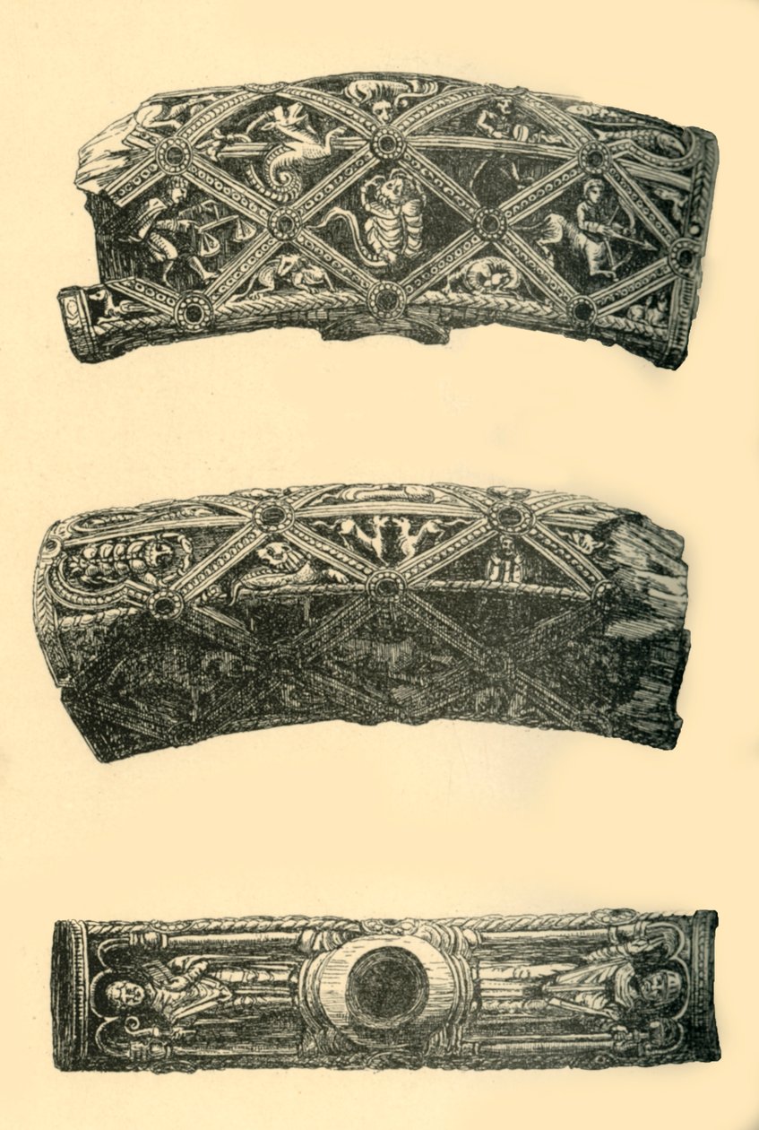 رأس صليب تاو ، c1140-1150 ، 1881. بواسطة فريدريك ألبرت سلوكومبي