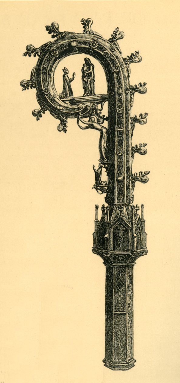 Reichenau Crozier ، 1351 ، 1881. بواسطة فريدريك ألبرت سلوكومبي