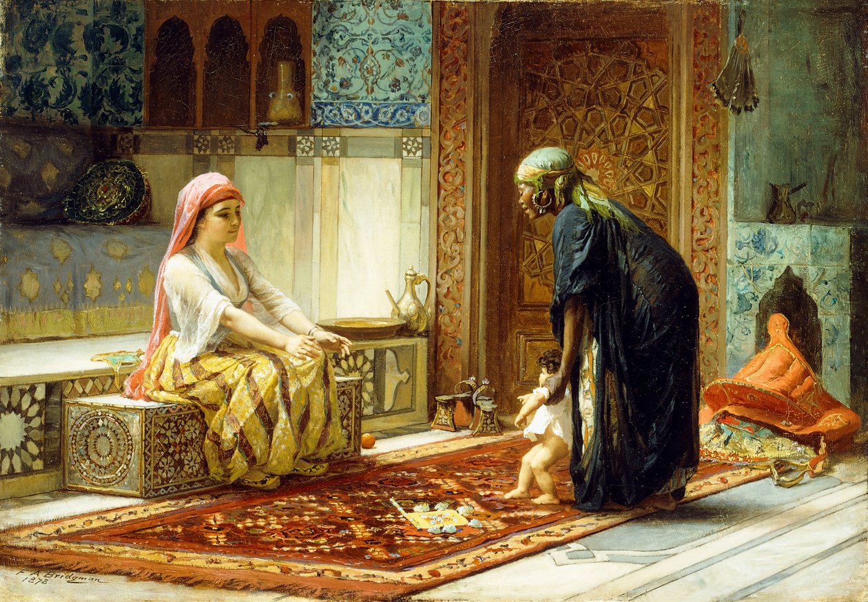 الخطوات الأولى 1878 بواسطة فريدريك آرثر بريدجمان