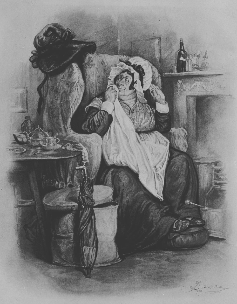 سارة جامب 1880 بواسطة فريدريك بارنارد