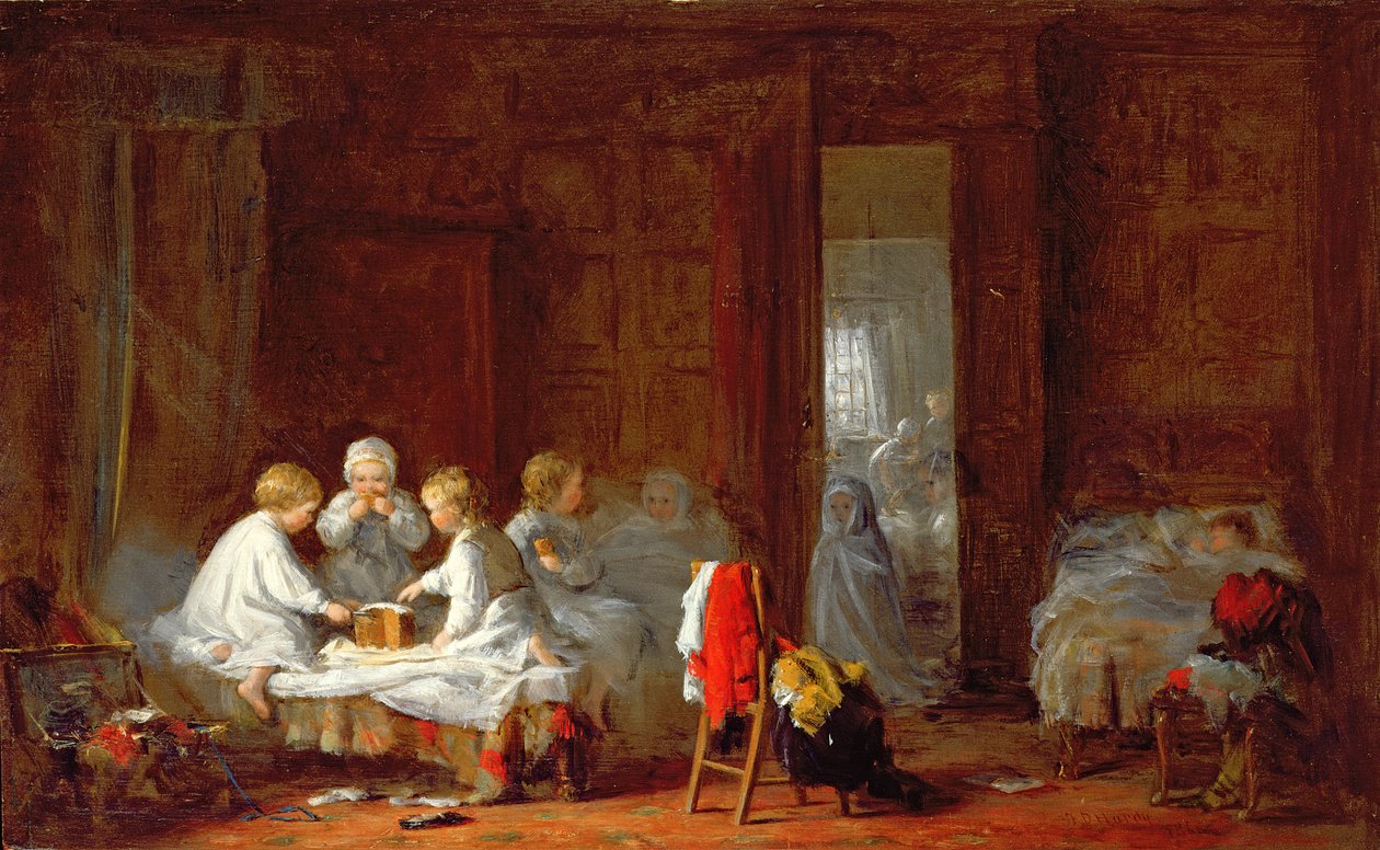 عيد منتصف الليل ، 1866 بواسطة فريدريك دانيال هاردي
