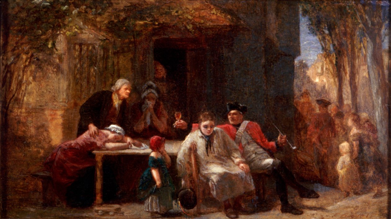 "التجنيد" ، 1851 بواسطة فريدريك جودال