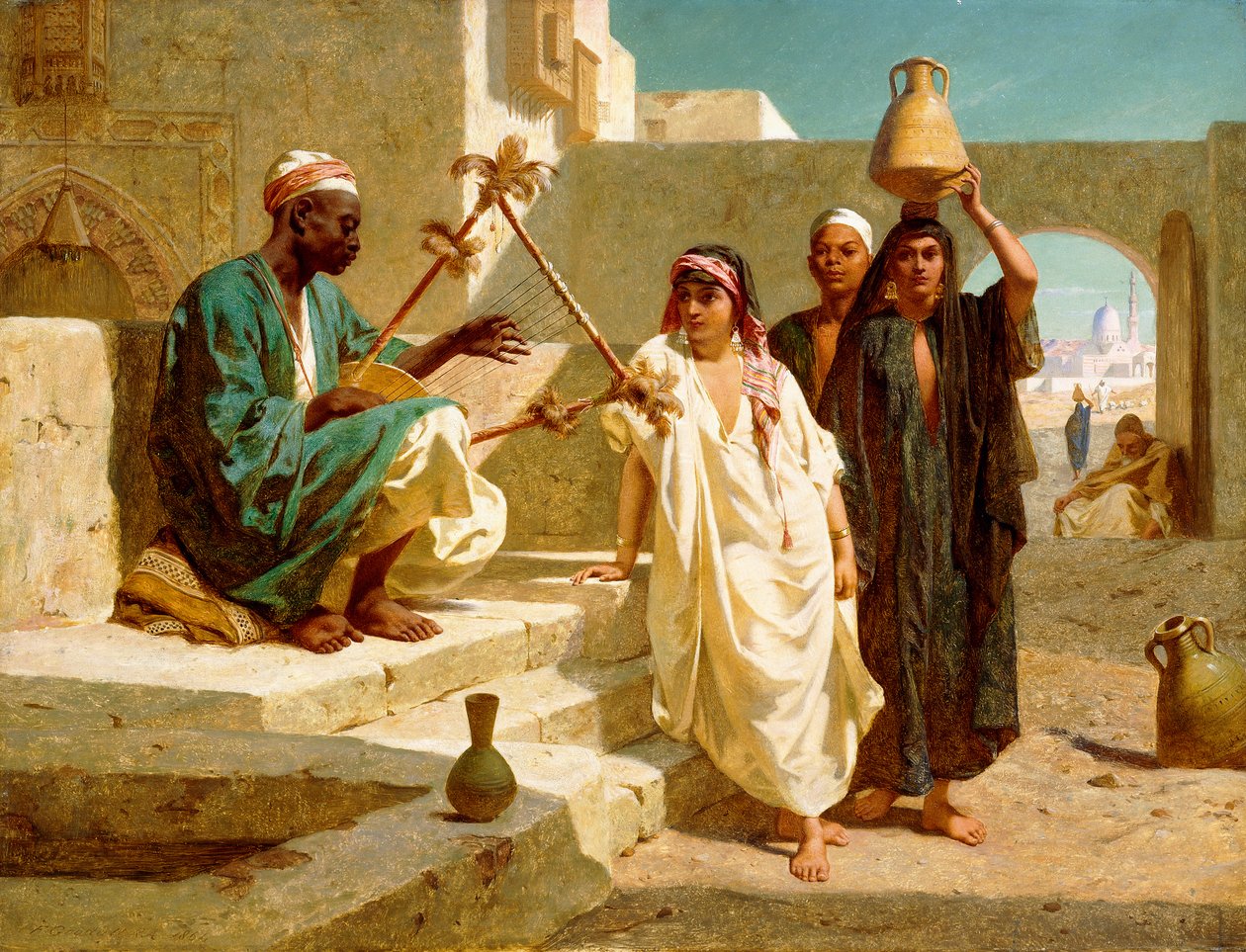 نشيد العبد النوبي 1864 بواسطة فريدريك جودال