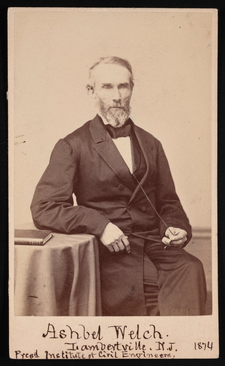 صورة لأشبيل ولش 1809-1882 ، مايو 1874. بواسطة فريدريك جوتكونست