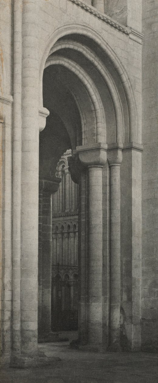 كاتدرائية إيلي ، ناف ، الزاوية الجنوبية الغربية ، ج. 1899. بواسطة فريدريك هنري إيفانز