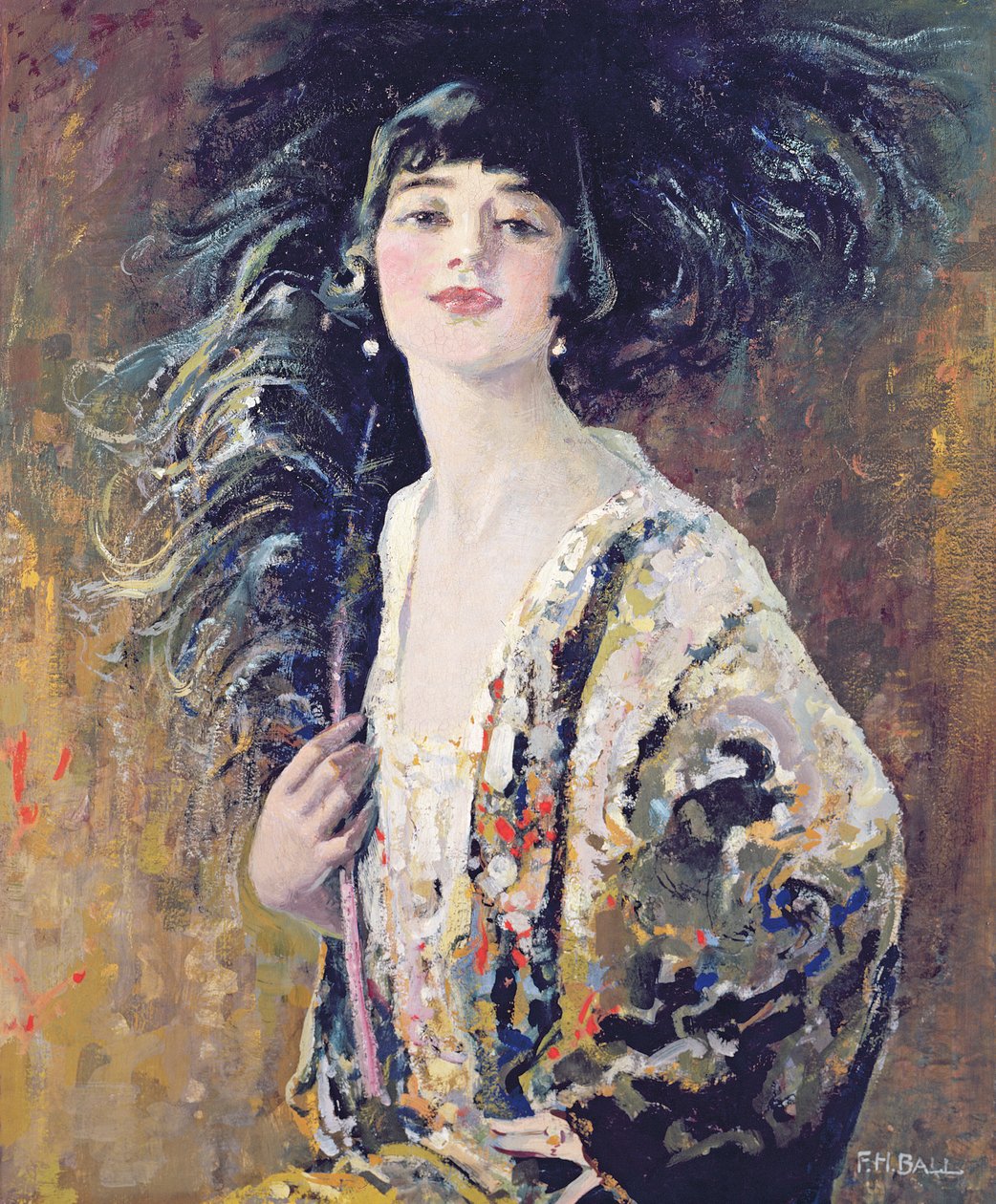 المروحة السوداء ، 1929 بواسطة فريدريك هامرسلي بول