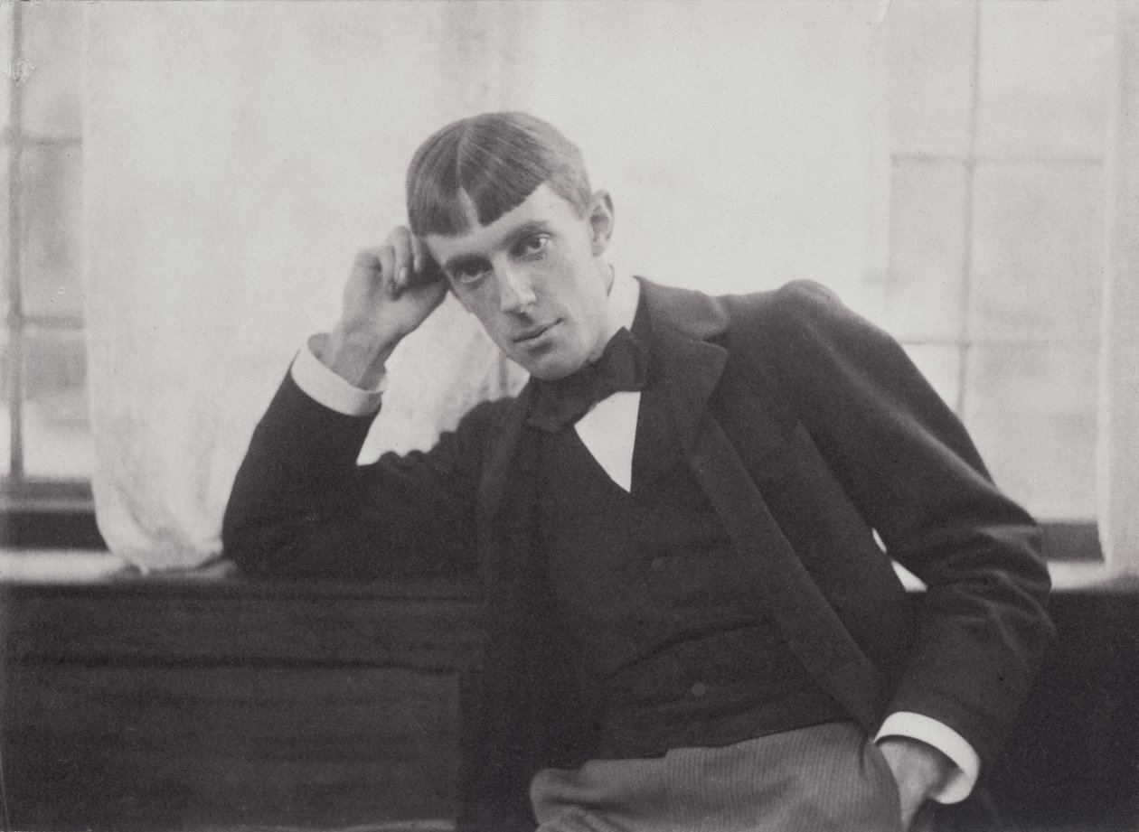 صورة شخصية لأوبري بيردسلي (1872-1898) بواسطة فريدريك إيفانز (1853-1943) بواسطة فريدريك هنري إيفانز