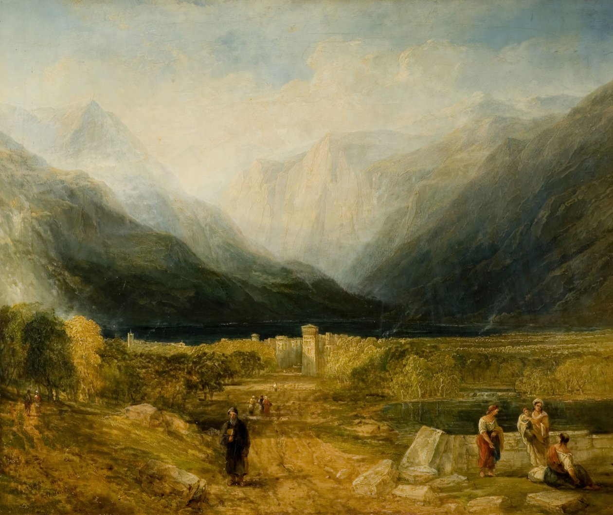 سارازانا ، شمال إيطاليا ، 1837-1840. بواسطة فريدريك هنري هنشو