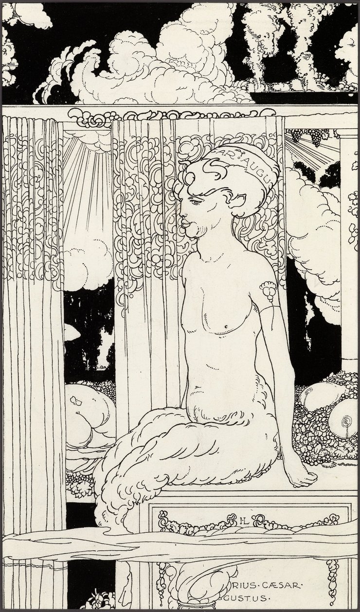 The Faun of the Gold Tiberius ، ج .1910 بواسطة فريدريك إيلبيري لينش