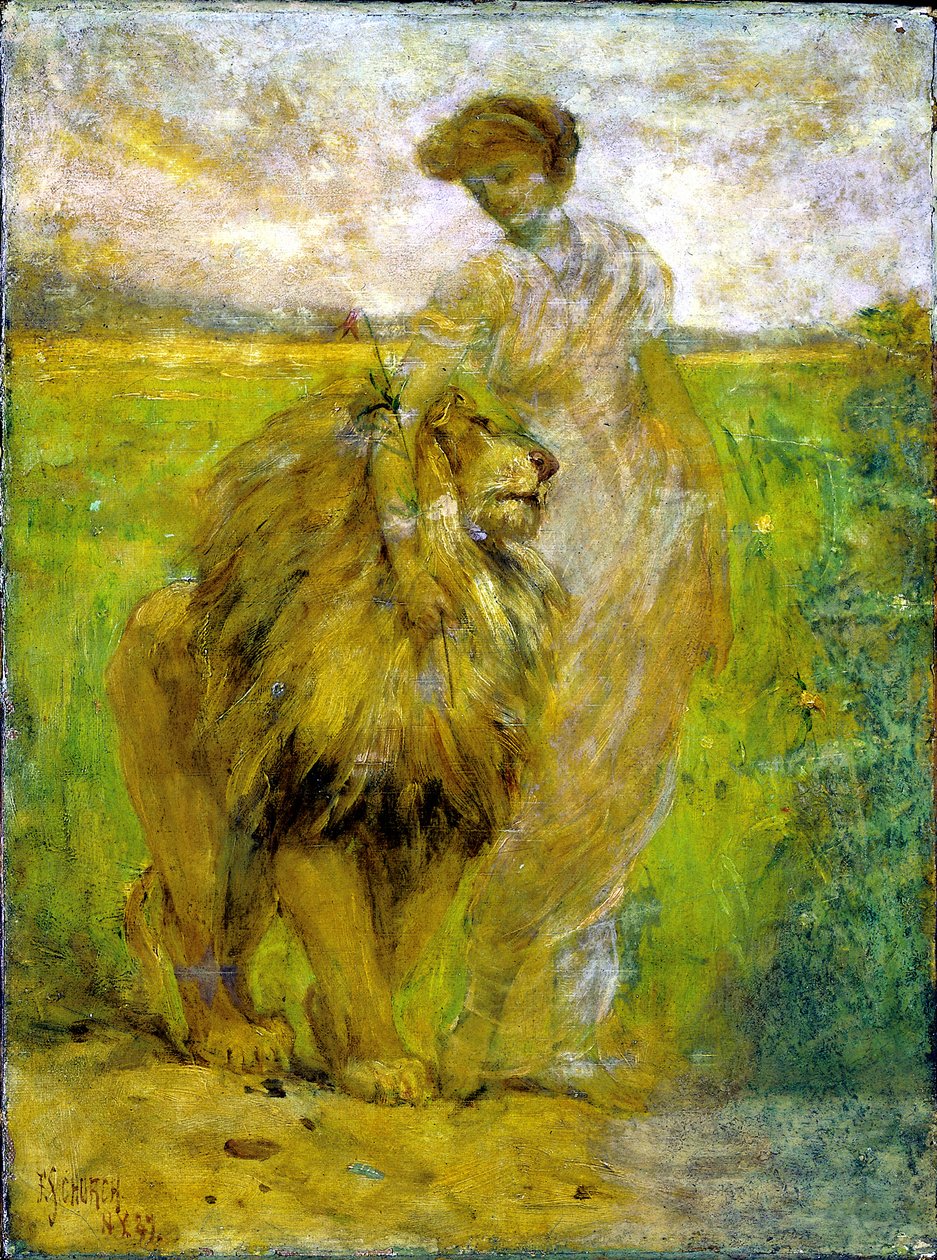 السيادة 1887. بواسطة كنيسة فريدريك ستيوارت