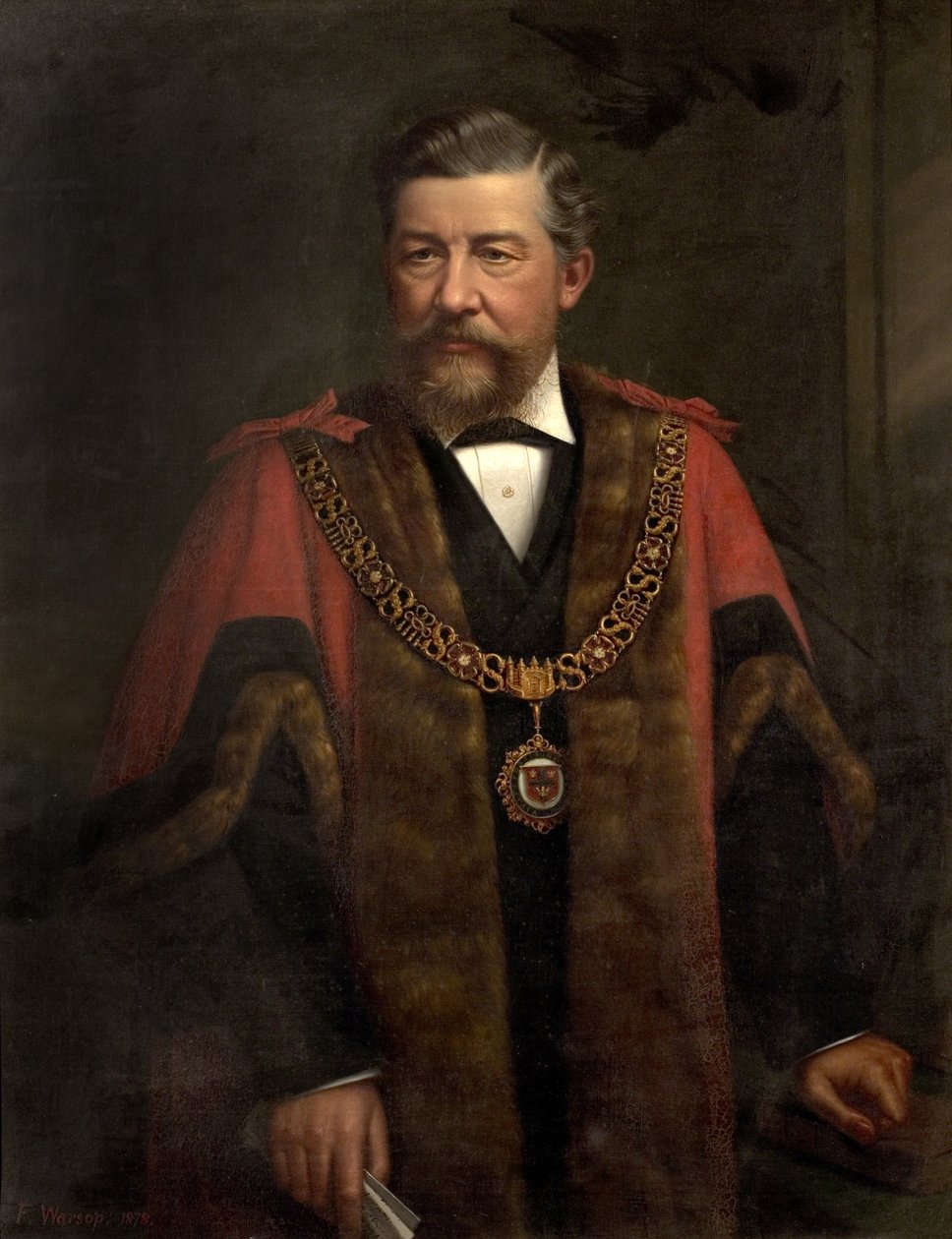 Alderman WG Ward ، 1878 بواسطة فريدريك وارسوب