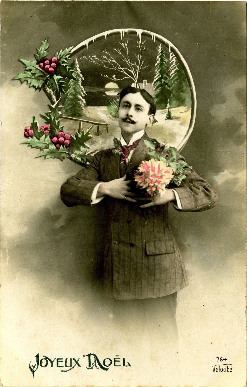 عيد ميلاد سعيد (صورة ملونة) بواسطة مصور فرنسي