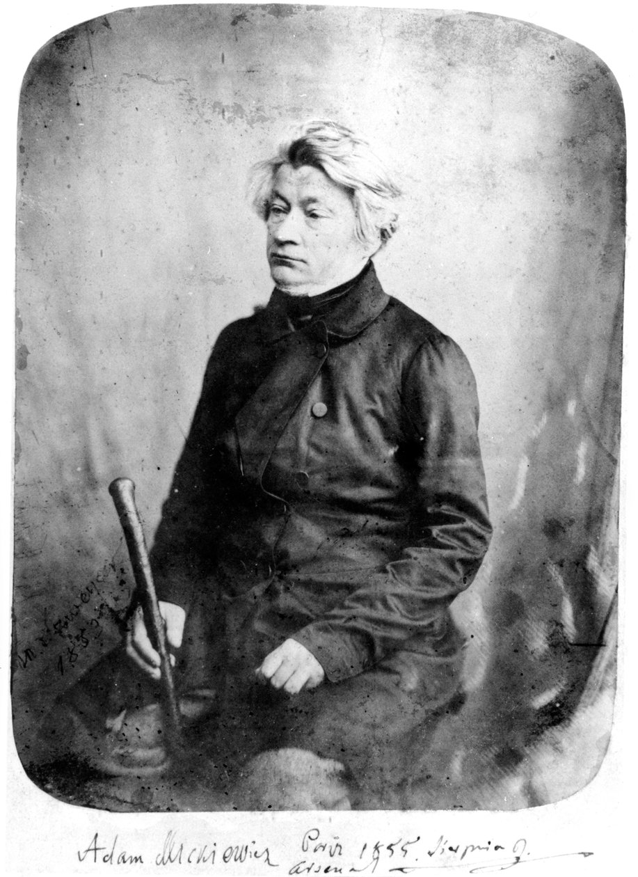 آدم ميكيفيتش ، 1855 بواسطة مصور فرنسي