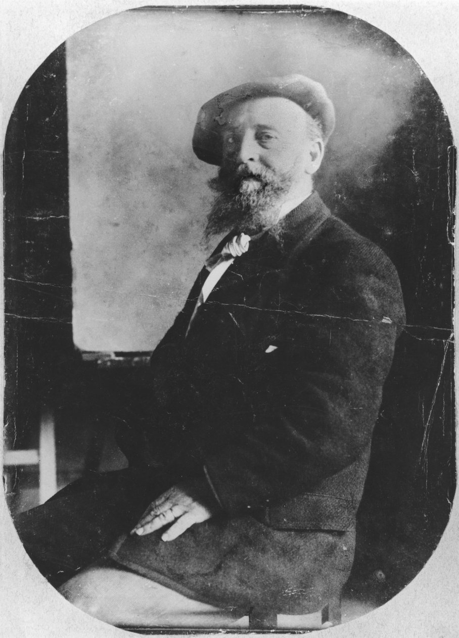 ألفريد سيسلي (1839-99) ج 1895 بواسطة مصور فرنسي