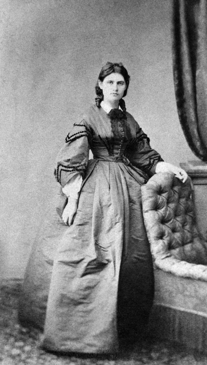 بيرثي موريسوت ، 1870 بواسطة مصور فرنسي
