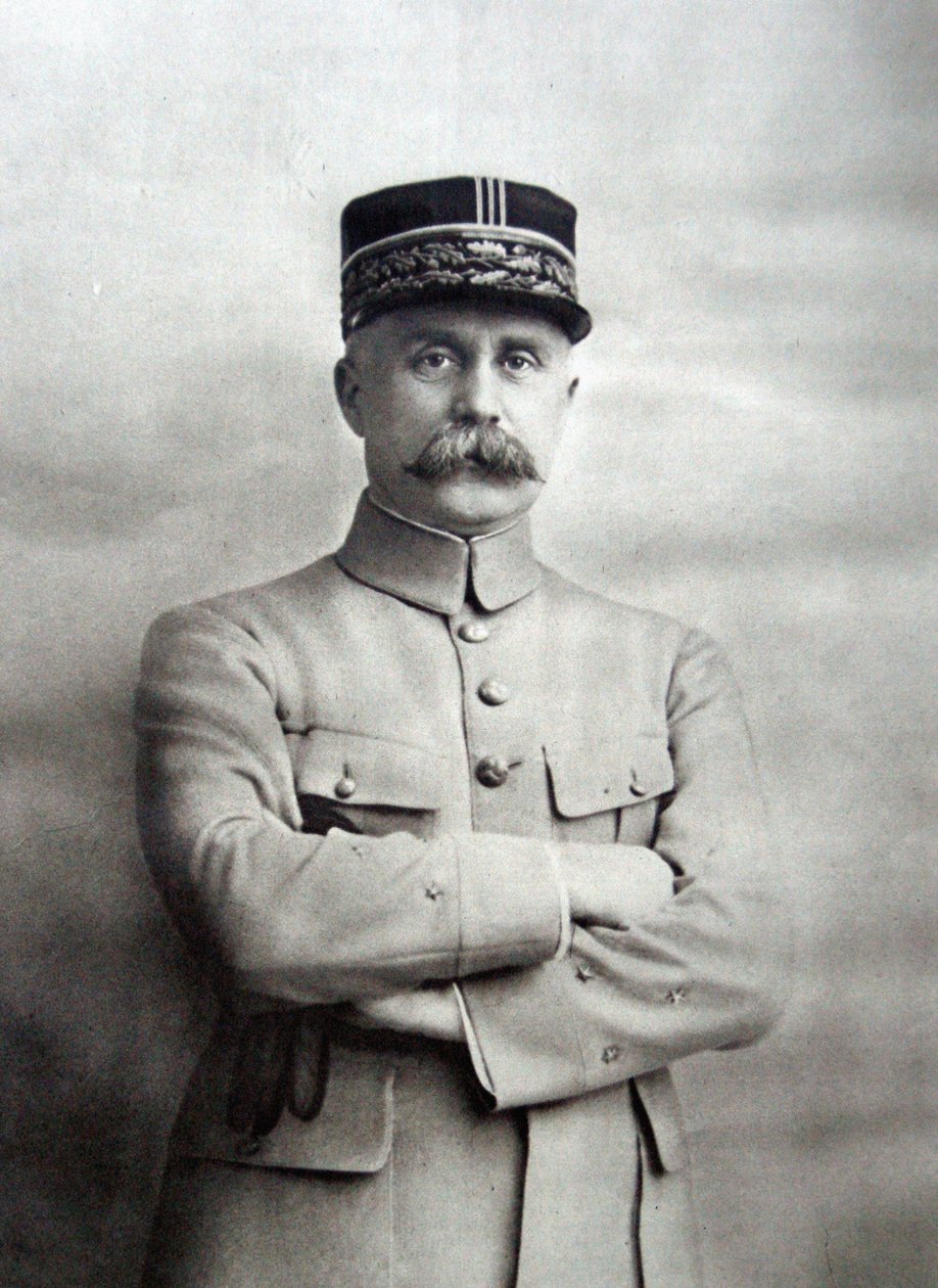الجنرال فيليب بيتين ، 1917 بواسطة مصور فرنسي