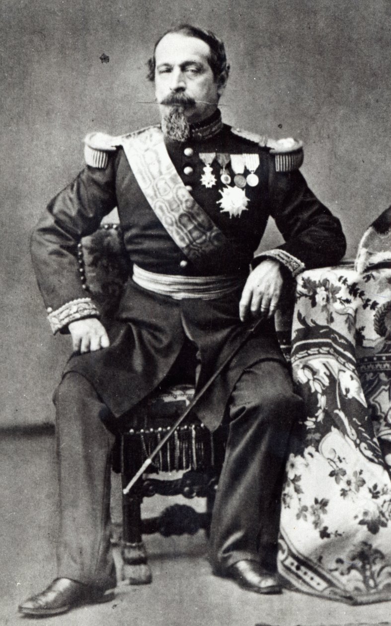 نابليون الثالث ، 1860-1870 بواسطة مصور فرنسي