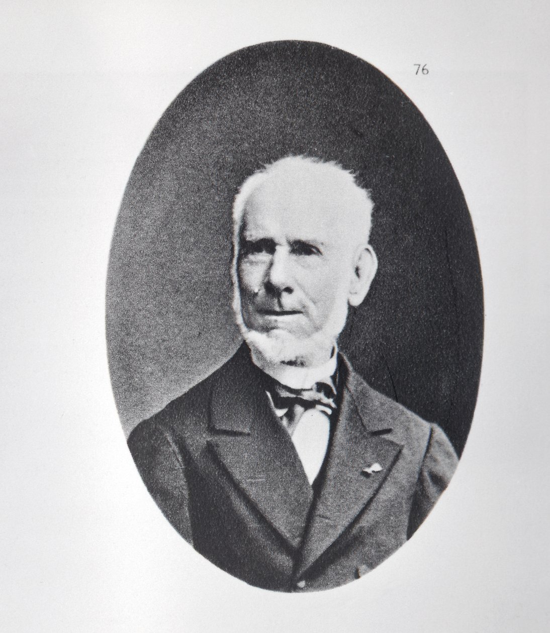 Narcisse Desire Ancelle ، المستشار القانوني لتشارلز بودلير (1821-67) بواسطة مصور فرنسي