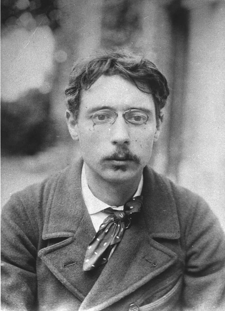 بيير بونارد (1867-1947) في Relais ، منزل Natansons في Villeneuve sur Yonne بواسطة مصور فرنسي