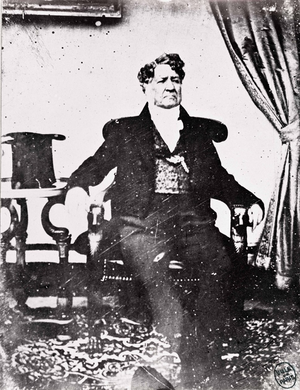 صورة لويس فيليب الأول (1773-1850) ، 1840 (نموذج التكاثر daguerreotype) بواسطة مصور فرنسي