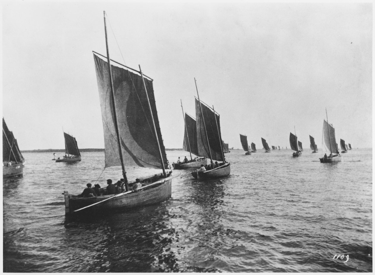قوارب سردين من Concarneau بواسطة مصور فرنسي