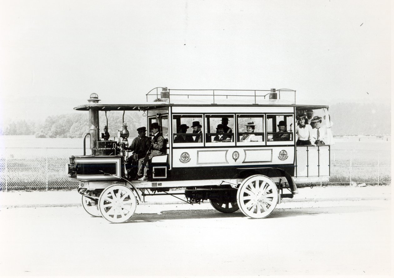 كل البخار ، 1903 بواسطة مصور فرنسي