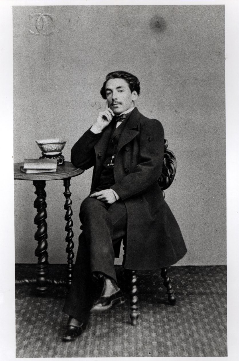 ستيفان مالارم (1842-98) عمره 19 عامًا بواسطة مصور فرنسي