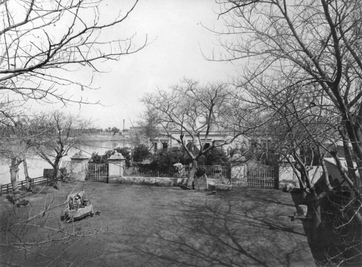 منظر لمتحف بولاق ، من ألبوم du Musee de Boulaq بقلم أوغست مارييت باي (1821-1881). بقلم موريس وآخرون ، القاهرة ، 1872 بواسطة مصور فرنسي