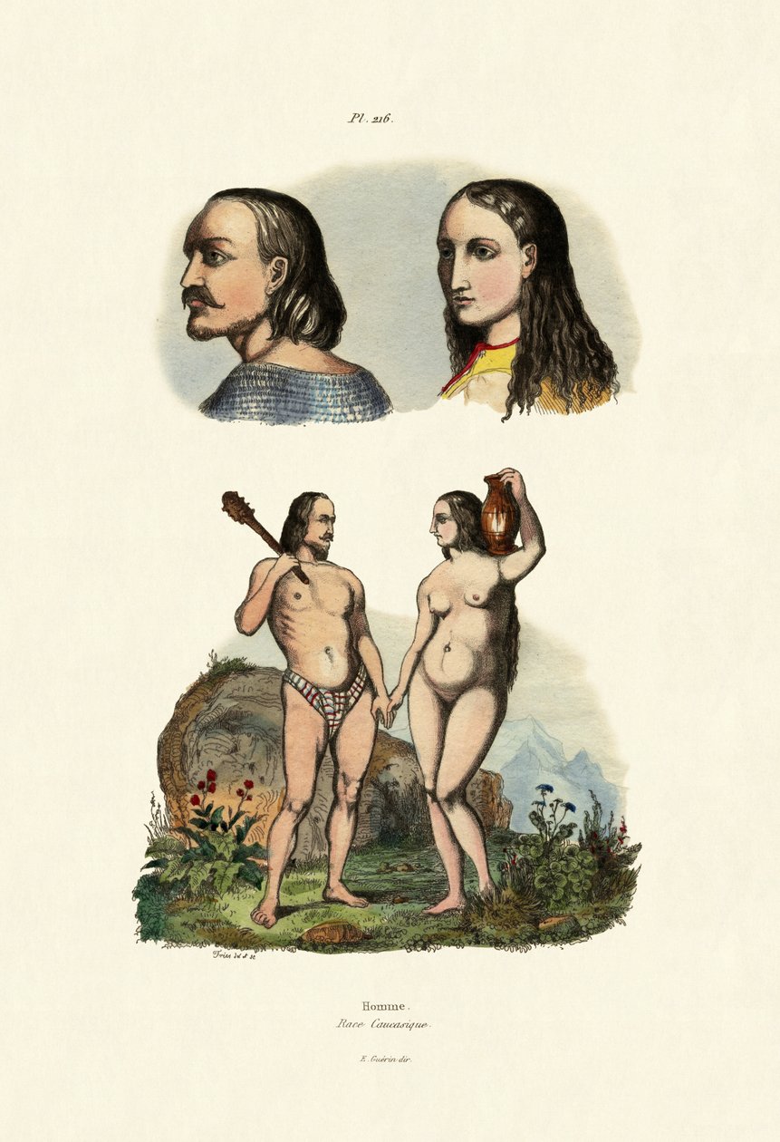القوقازيين ، 1833-1839 بواسطة المدرسة الفرنسية
