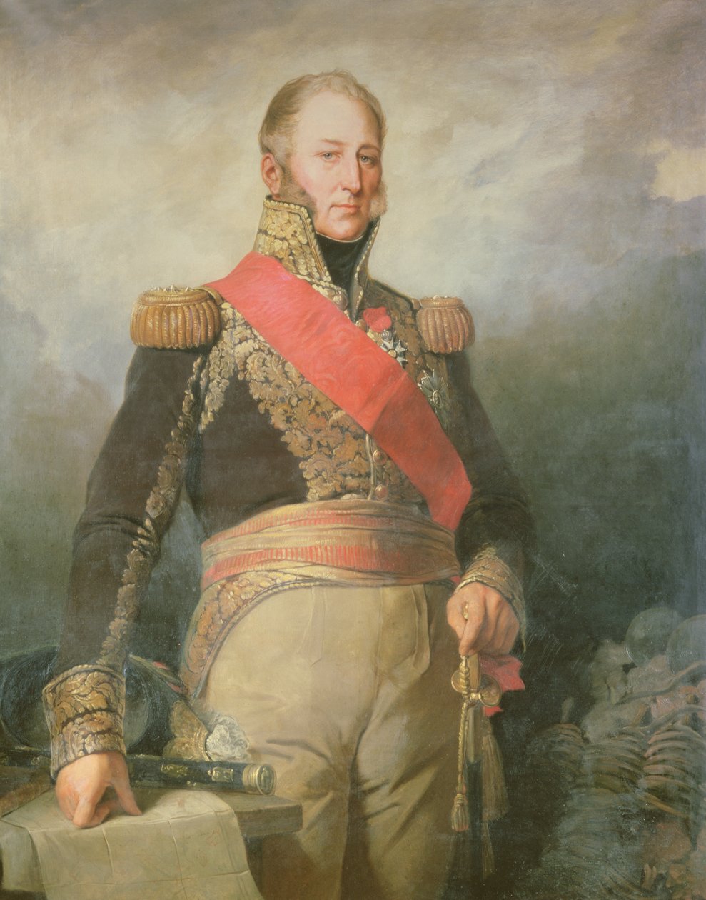 إدوارد أدولف كاسيمير جوزيف مورتييه (1768-1835) دوق تريفيزو ومارشال الفرنسي ، بعد عام 1811 بواسطة المدرسة الفرنسية