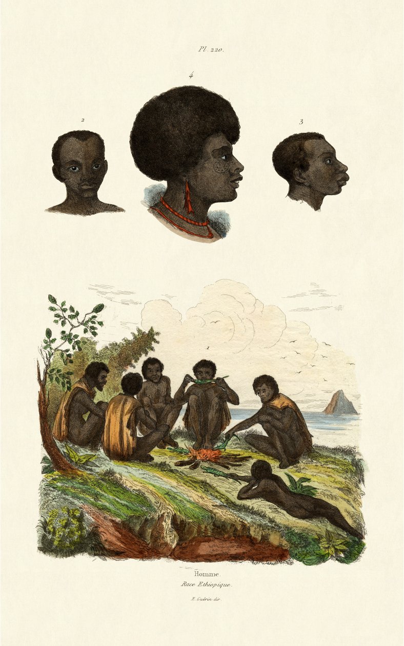 إثيوبيون ، 1833-1839 بواسطة المدرسة الفرنسية