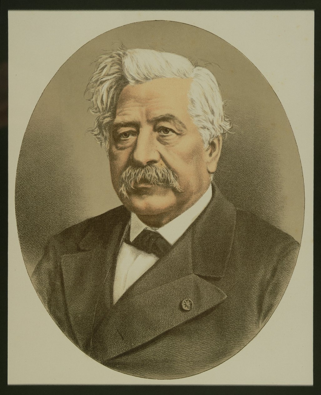 فرديناند ماري (1805-94) Viscount of Lesseps بواسطة المدرسة الفرنسية