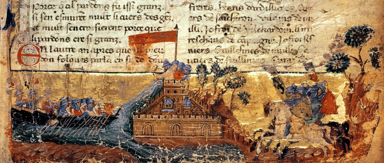 Fr 4972 f.1: القدس في الحروب الصليبية بواسطة المدرسة الفرنسية