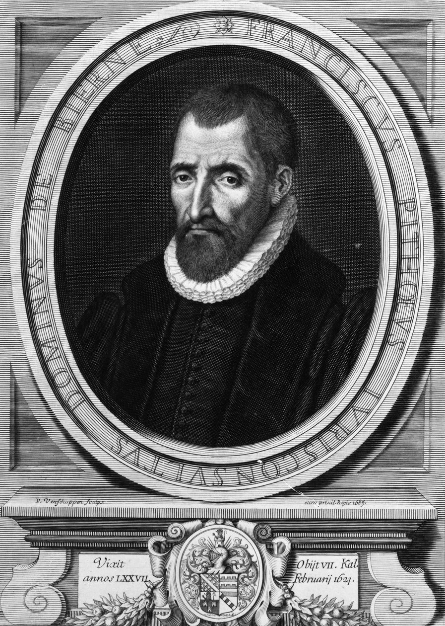 فرانسوا بيثو ، مطبوعة من تصميم بيير لويس فان شوبن ، 1685 بواسطة المدرسة الفرنسية
